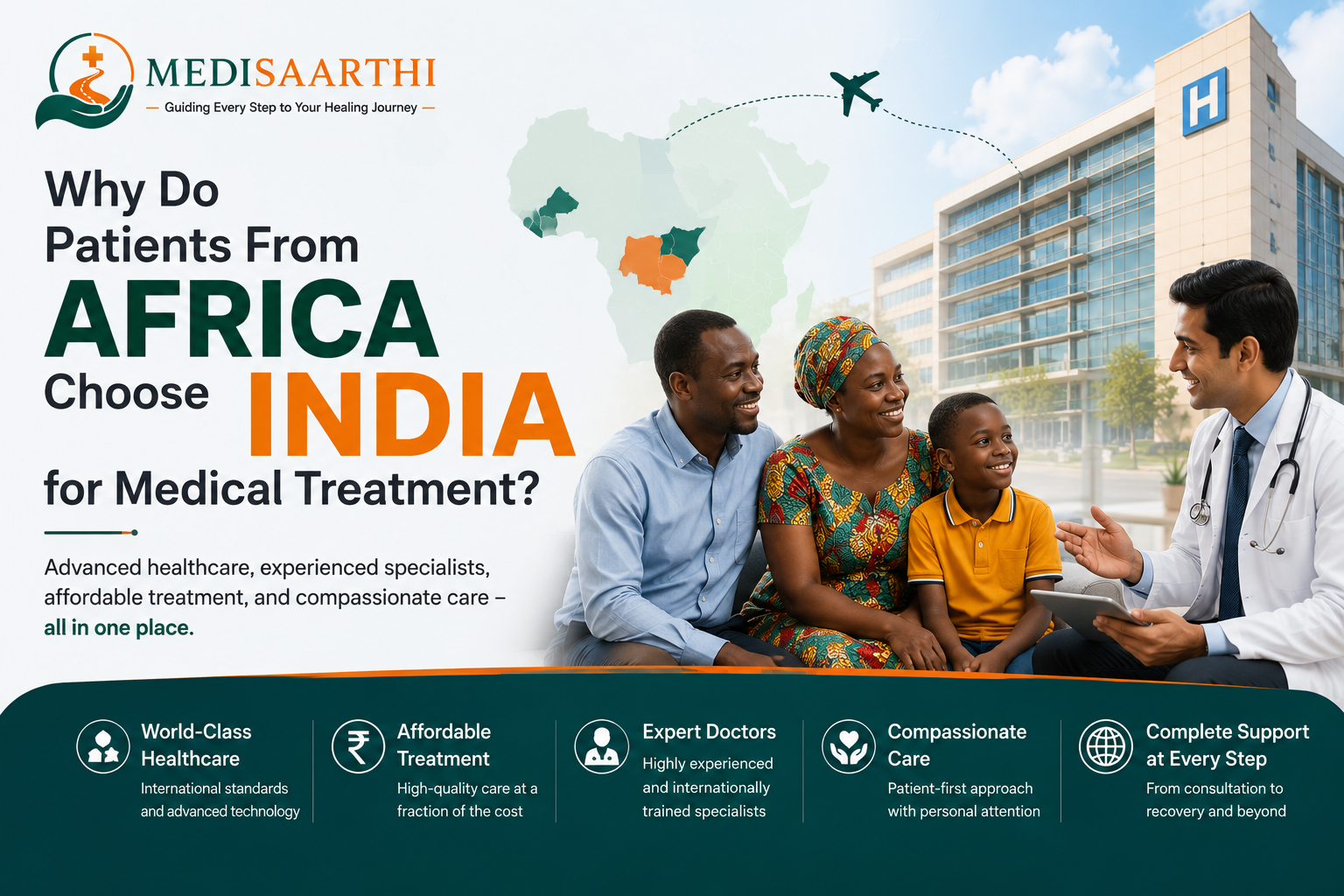 Why Do Patients From Africa Choose India for Medical Treatment?